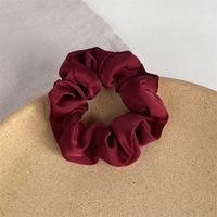 Women's Simple Style Solid Color Cloth Hair Tie sku image 7