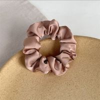 Women's Simple Style Solid Color Cloth Hair Tie sku image 1