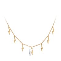 Simple Style Solid Color Sterling Silver Plating Gold Plated Necklace sku image 2