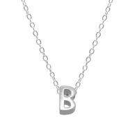 Elegant Letter Sterling Silver Pendant Necklace In Bulk sku image 43
