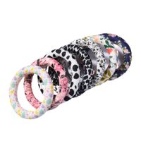 Casual Flower Silica Gel Teething Stick Baby Accessories main image 2