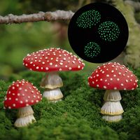 Casual Mushroom Synthetic Resin Daily Decoration main image 1