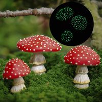 Casual Mushroom Synthetic Resin Daily Decoration sku image 4