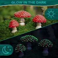 Casual Mushroom Synthetic Resin Daily Decoration main image 3