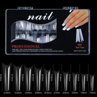 Simple Style Solid Color Abs Wear Manicure 1 Set sku image 3
