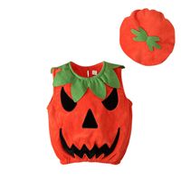 Halloween Funny Pumpkin Cotton Boys Clothing Sets sku image 7