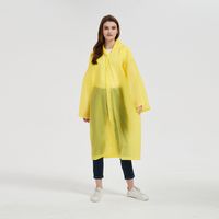 Eva Raincoat Long Men And Women Available Adult Single Coat Portable Outdoor Travel Poncho Factory Direct Supply sku image 3