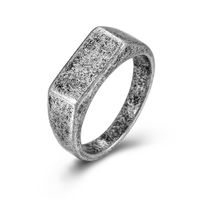 Wholesale Casual Classic Style Geometric Titanium Steel Rings sku image 7