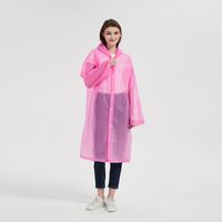 Eva Raincoat Long Men And Women Available Adult Single Coat Portable Outdoor Travel Poncho Factory Direct Supply sku image 2