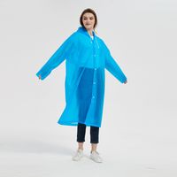 Eva Raincoat Long Men And Women Available Adult Single Coat Portable Outdoor Travel Poncho Factory Direct Supply sku image 4