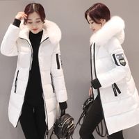 Women's Casual Solid Color Zipper Coat Cotton Clothes main image 5