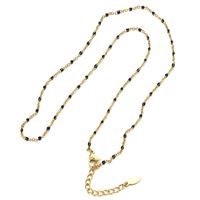 Simple Style Printing Stainless Steel Alloy Plating Gold Plated Necklace sku image 28