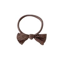 Simple Style Solid Color Bow Knot Cloth Bowknot Hair Tie main image 5