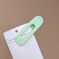 Simple Style Solid Color Plastic Hair Clip sku image 5