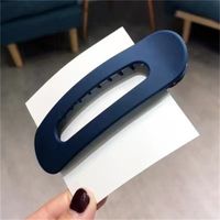 Simple Style Solid Color Plastic Hair Clip sku image 8