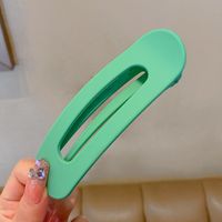 Simple Style Solid Color Plastic Hair Clip sku image 15