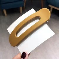 Simple Style Solid Color Plastic Hair Clip sku image 16
