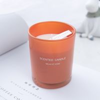 Basic Solid Color Soybean Plant Mixed Wax Candle sku image 3