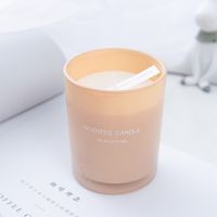 Basic Solid Color Soybean Plant Mixed Wax Candle sku image 1