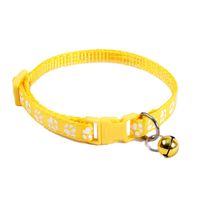 Pet Collar Dog Cat Single Footprint Bell Collar Cat Buckle Collar main image 4