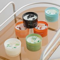 Casual Solid Color Soybean Plant Mixed Wax Candle main image 1