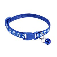 Pet Collar Dog Cat Single Footprint Bell Collar Cat Buckle Collar main image 3