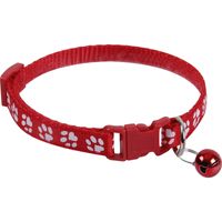 Pet Collar Dog Cat Single Footprint Bell Collar Cat Buckle Collar main image 2