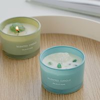 Casual Solid Color Soybean Plant Mixed Wax Candle main image 2