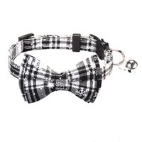 Pet Collar Christmas New Cat Bell Dog Harness Escapable Bow Collar Pet Supplies sku image 8