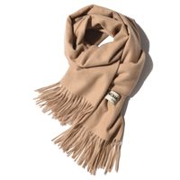 Women's Casual Simple Style Letter Rayon Polyester Tassel Scarf main image 2