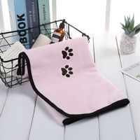 Pet Towel Water-absorbing Quick-drying Bath Towel  Dog Cat Bathrobe main image 5