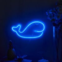 Casual Letter Dolphin Rocket Pc Indoor Night Lights sku image 12