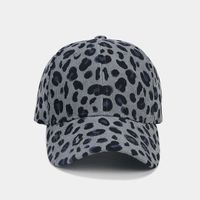Women's Simple Style Leopard Printing Flat Eaves Baseball Cap sku image 3