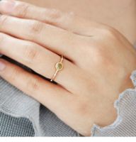 Casual Round Copper Plating Gold Plated Open Rings main image 2