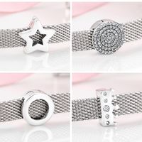 Retro Star Heart Shape Bow Knot Sterling Silver Jewelry Accessories main image 3