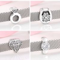 Retro Star Heart Shape Bow Knot Sterling Silver Jewelry Accessories main image 4