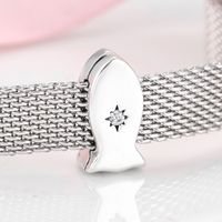 Retro Star Heart Shape Bow Knot Sterling Silver Jewelry Accessories sku image 4