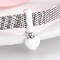 Retro Star Heart Shape Bow Knot Sterling Silver Jewelry Accessories sku image 2