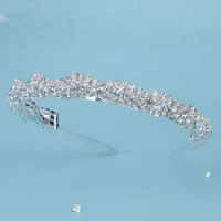 Lady Solid Color Rhinestone Diamond Hair Band main image 2