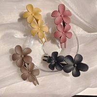 Sweet Flower Resin Handmade Three-dimensional Hair Clip main image 1