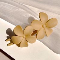 Sweet Flower Resin Handmade Three-dimensional Hair Clip main image 4