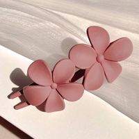 Sweet Flower Resin Handmade Three-dimensional Hair Clip main image 2