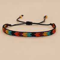Casual Color Block Rope Knitting Unisex Bracelets sku image 3