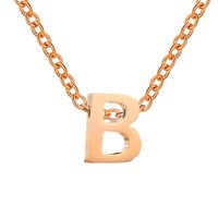 Fashion Letter Stainless Steel Titanium Steel Plating Necklace sku image 81