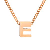 Fashion Letter Stainless Steel Titanium Steel Plating Necklace sku image 87
