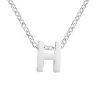 Fashion Letter Stainless Steel Titanium Steel Plating Necklace sku image 9