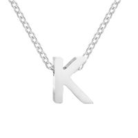 Fashion Letter Stainless Steel Titanium Steel Plating Necklace sku image 11