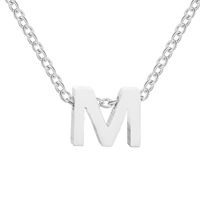 Fashion Letter Stainless Steel Titanium Steel Plating Necklace sku image 13