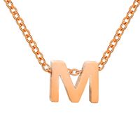 Fashion Letter Stainless Steel Titanium Steel Plating Necklace sku image 103