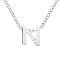 Fashion Letter Stainless Steel Titanium Steel Plating Necklace sku image 14